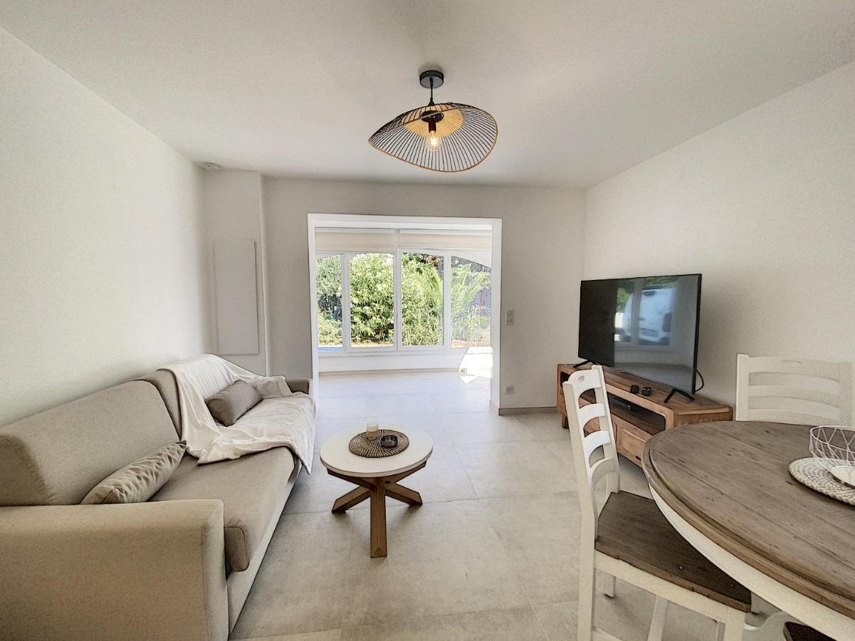 Superbe Appartement Au Coeur Du Cap D'Antibes Bagian luar foto
